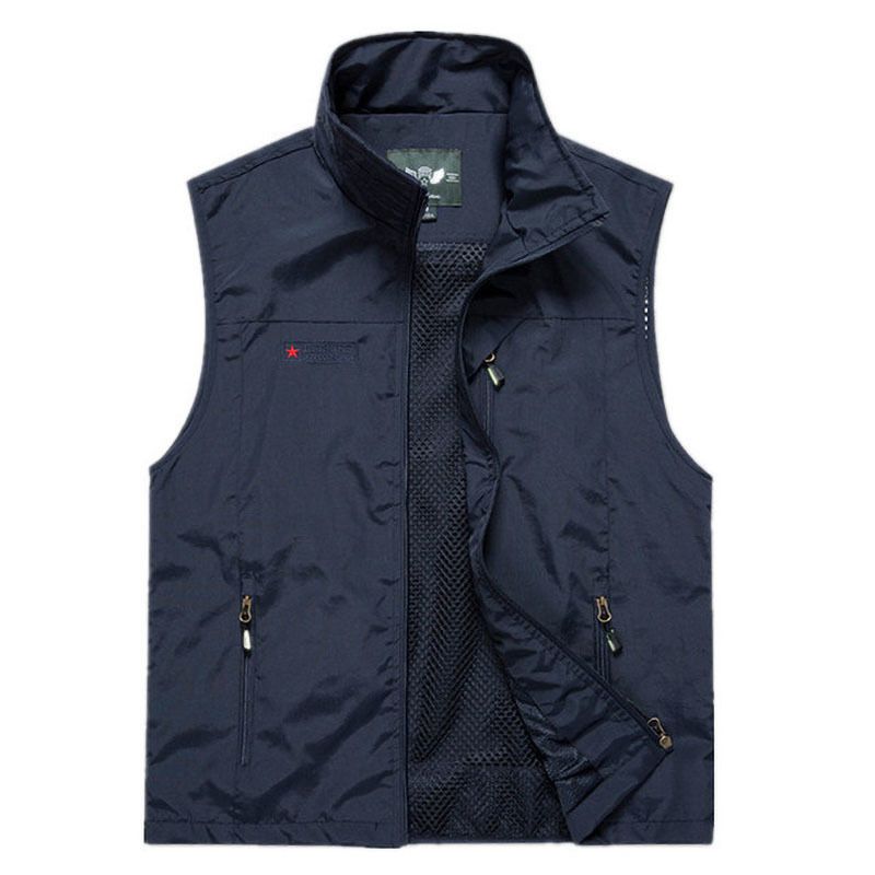 Gilet bleu marine