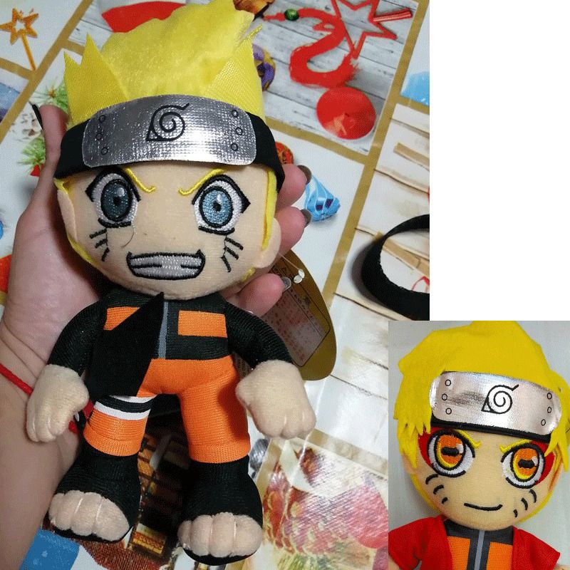 Boneco De Pelúcia Fofo Naruto Uzumaki Para Crianças Presente