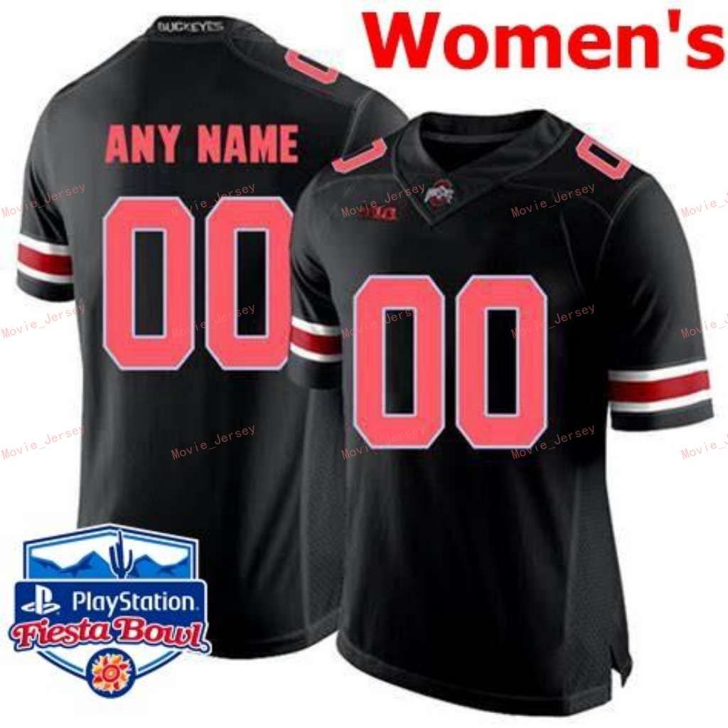 Womens Black Red with Fiesta Bowl