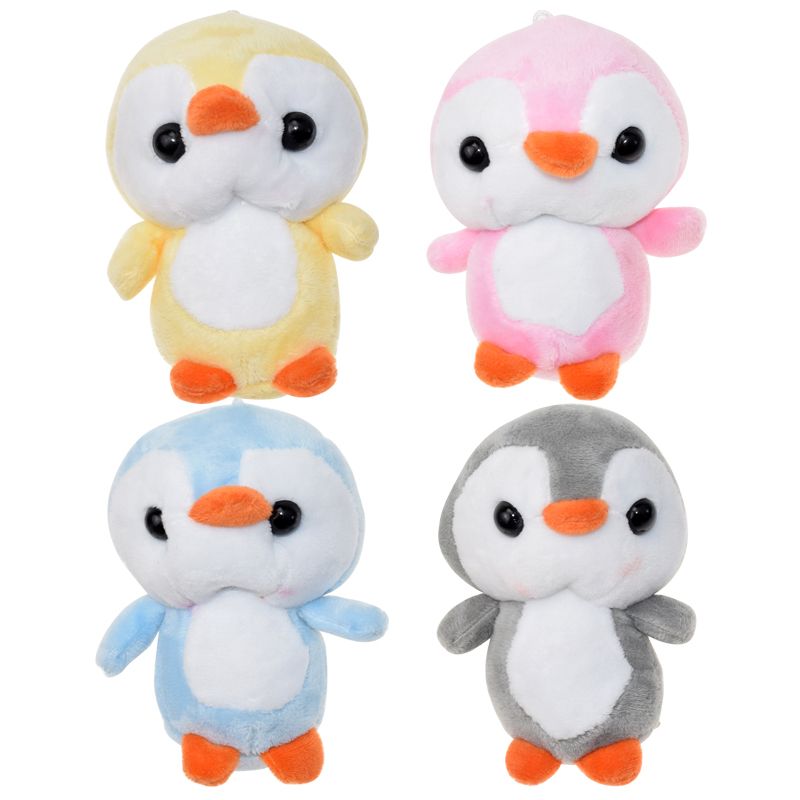 2021 10cm Penguin Keychain Plush Toys Small Pendant Dolls Cartoon Soft