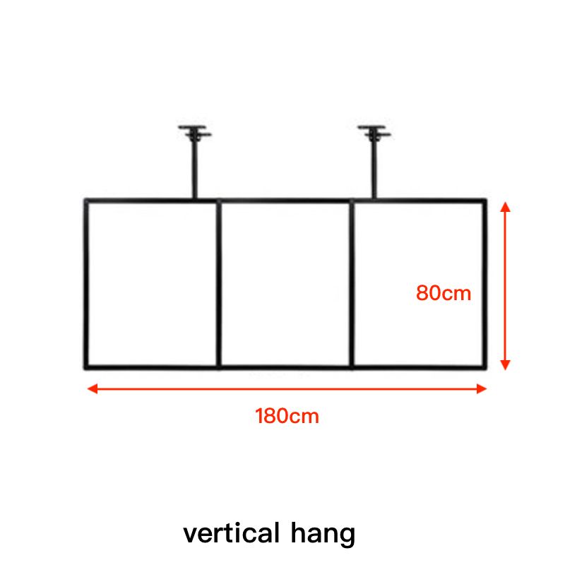 3 pièce suspendue verticale