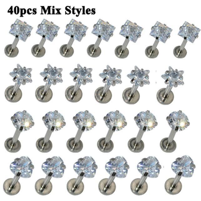40pcs Mix Styles