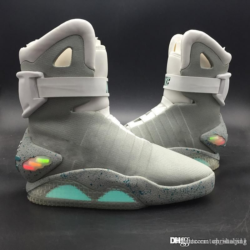 Air Mag Back Future High Top Marty McFly Colorful LED