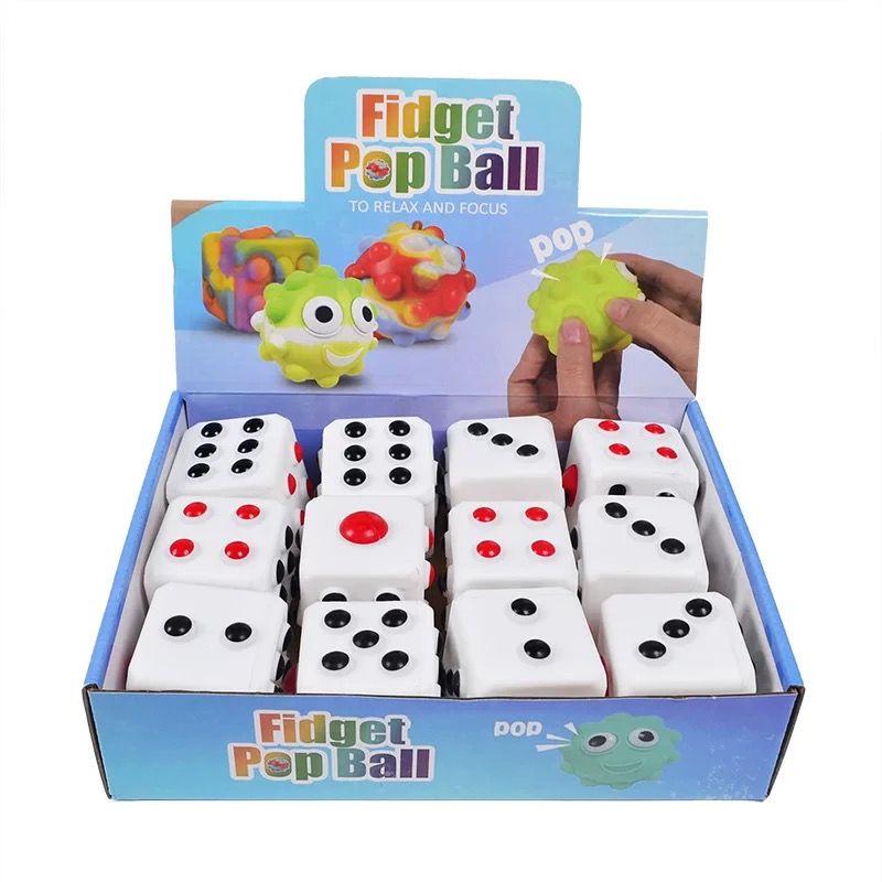 Bianco Fidget Pop Ball