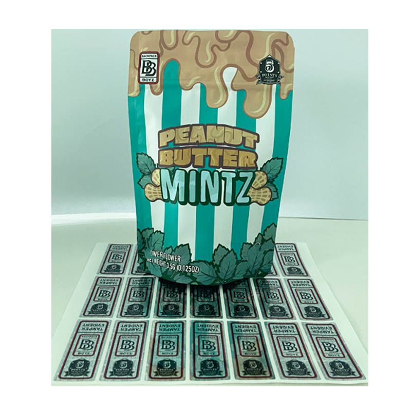 2021 Backpack Boyz Peanut Butter Mintz Stand Up Aluminum Foil Packaging