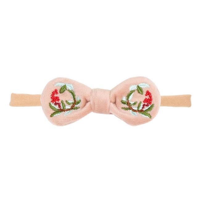 # 1 Broderi Bow Baby Headband