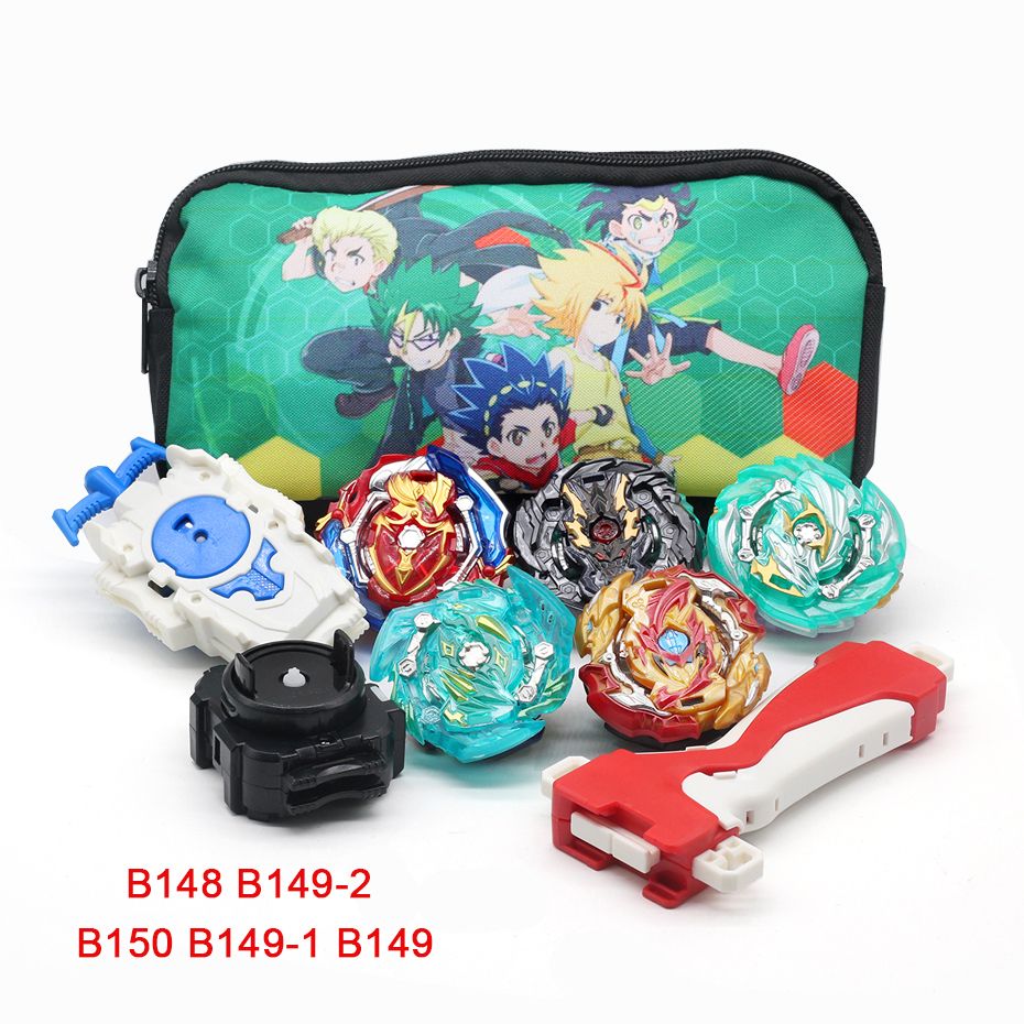 New Launchers Bey Bay Burst Toupie Blade Blades Metal Gold Bables Set