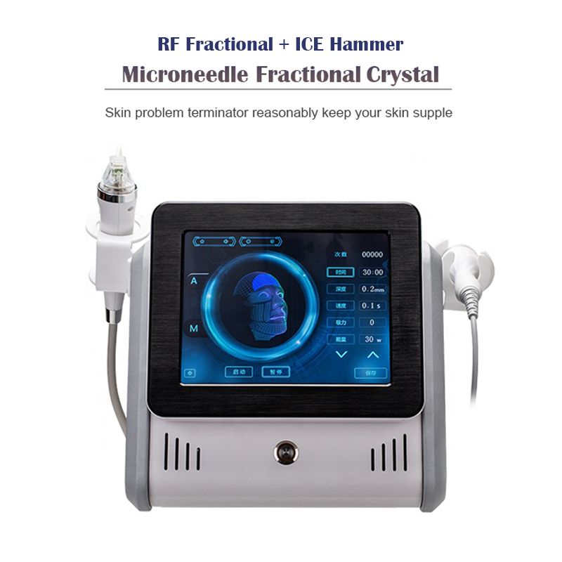 Fractional RF Radio Frequency Microneedle Scar Removal Machine Stretch