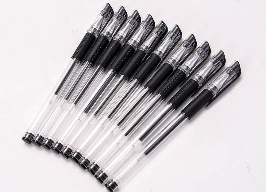 Gel Carbon Water Based Pen 0.5mm European Standard Nib Black Office