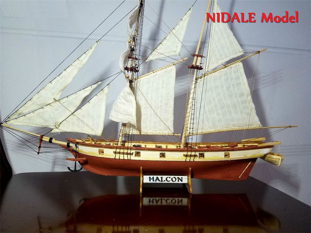 Kit modello in legno per barca a vela Halcon Baltimore Schooner Puzzle per 