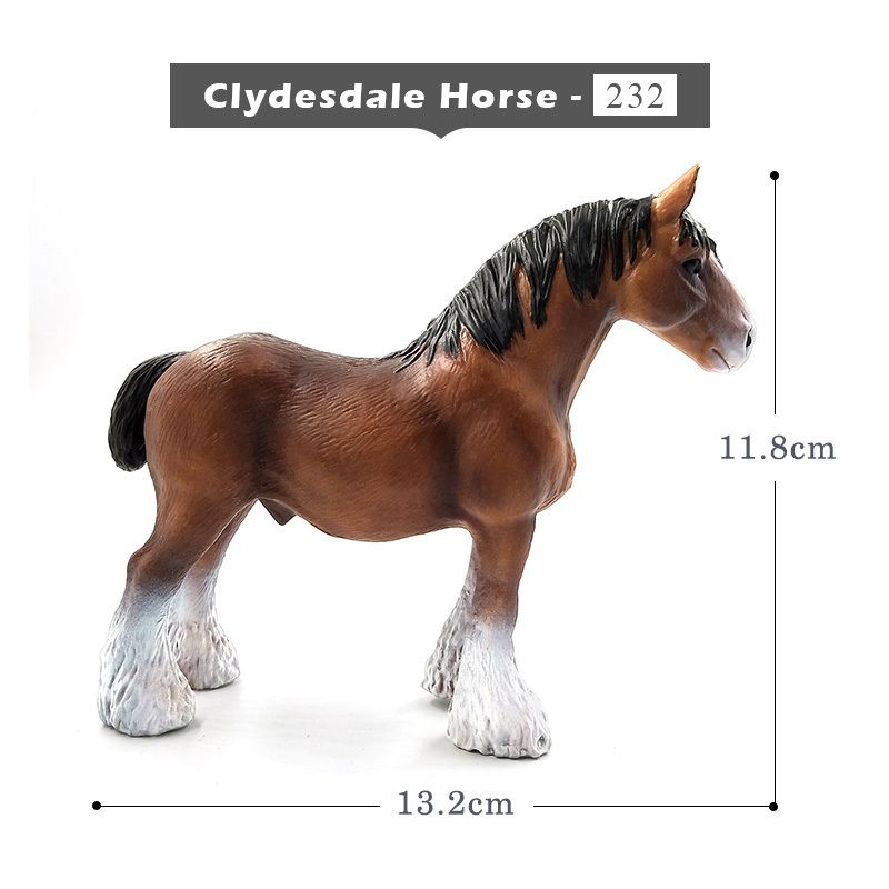 Cavallo di Clydesdale.