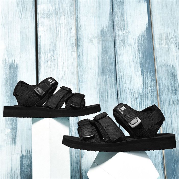 2021 21ss Black Oreo Luxe Sandalias verano Sandalias para hombre Diapositivas Moda Al aire libre
