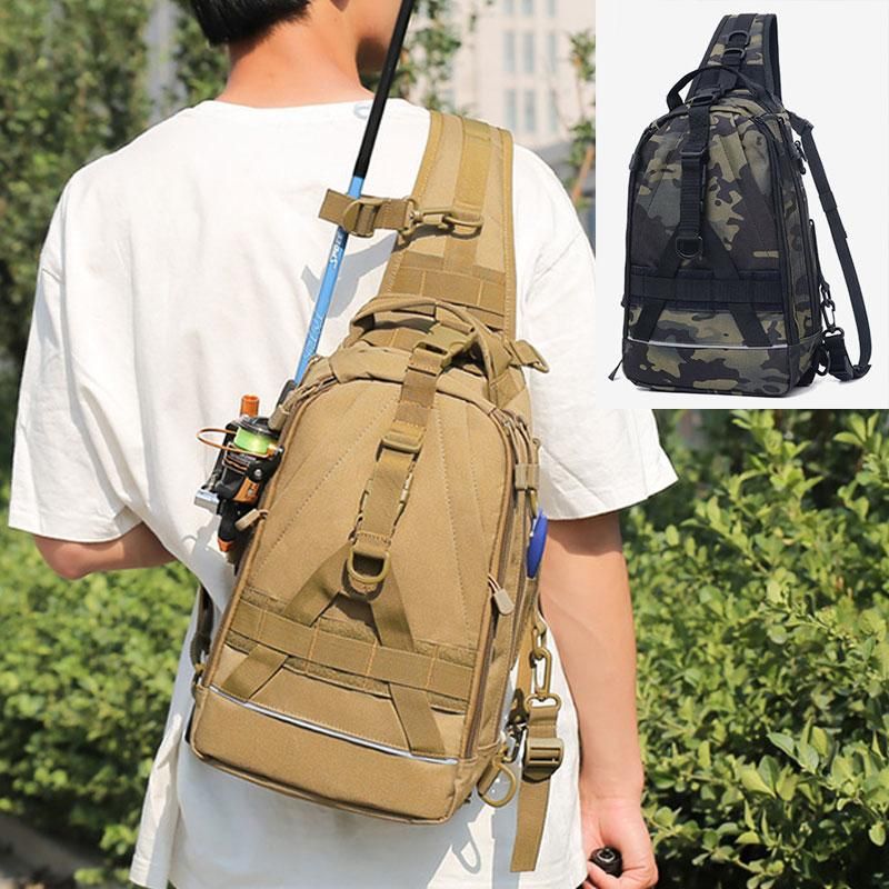 Waterproof Molle Tactical Laptop Sling Bag Backpack IUCN Water