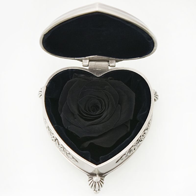 Black Rose Heart Cas