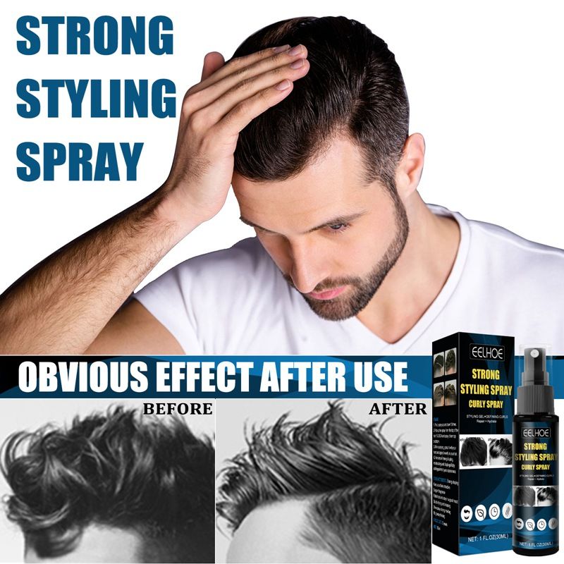 Men Fluffy Hair Powder Volume Up Hairs Styling Powder 360° Rotatate Spray  Refreshing Remove Oil