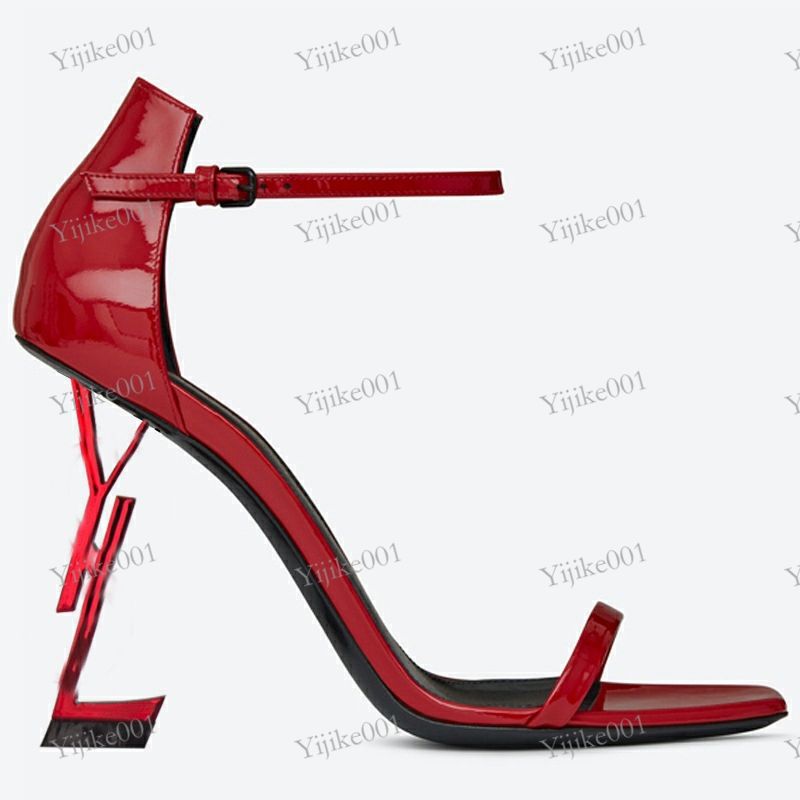 red + red heel