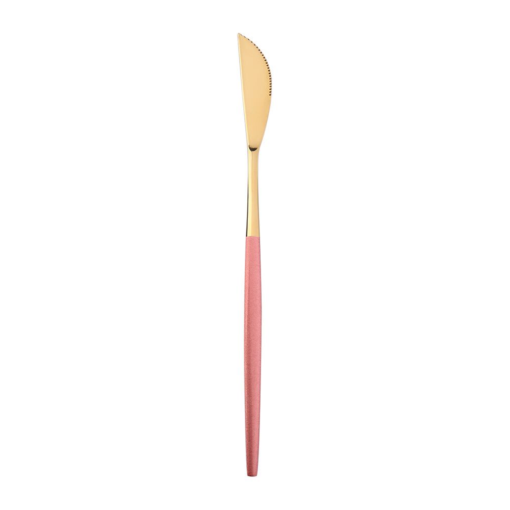 Pink gold knife