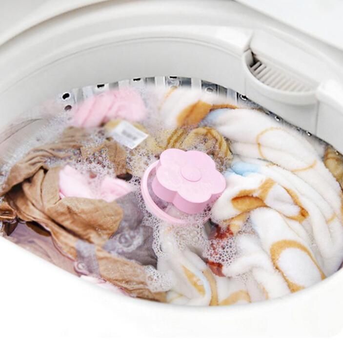  8 piezas para lavadora del hogar, trampas de pelusa para  lavadora, bolsa de malla flotante reutilizable para lavadora, bolsa de  malla flotante para filtro de cabello (azul, rosa, verde, naranja) 