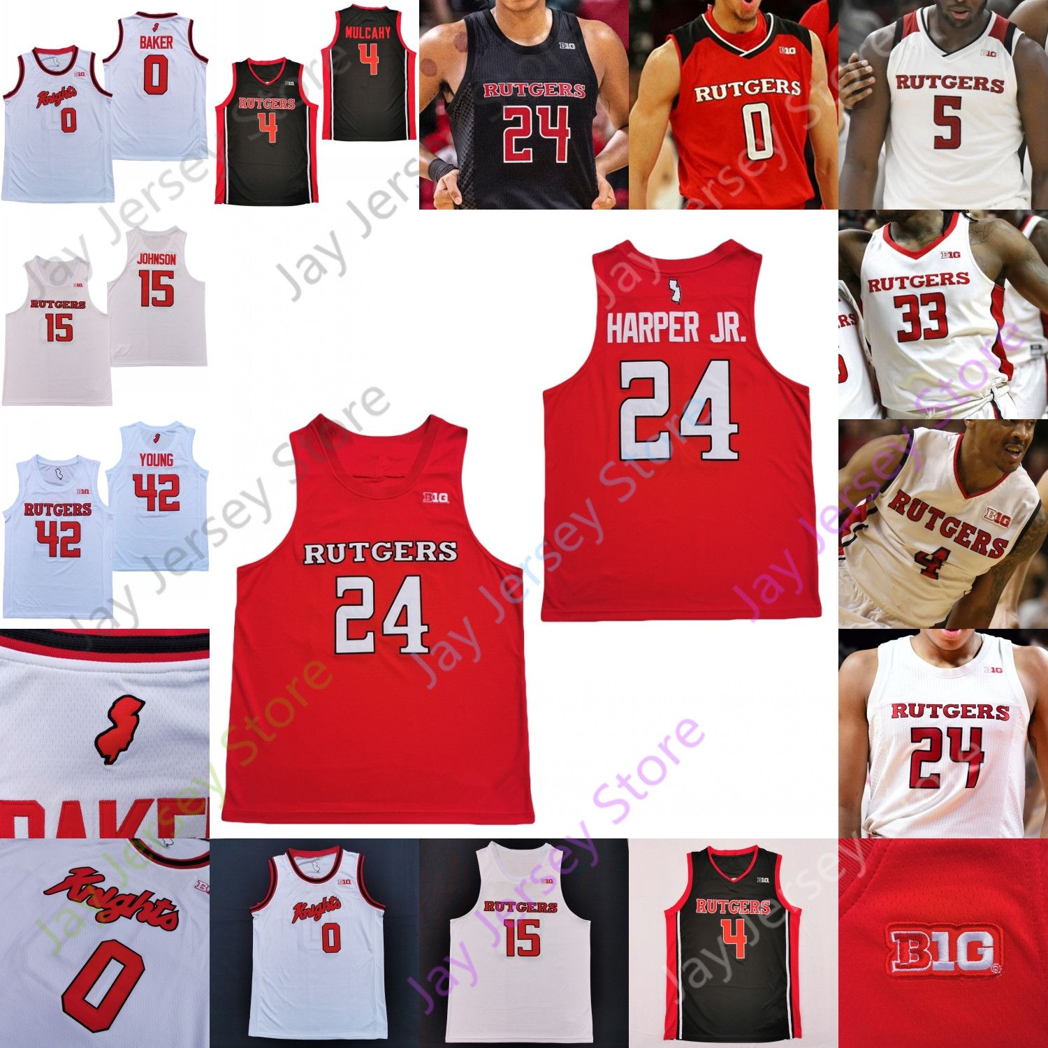 rutgers basketball jersey
