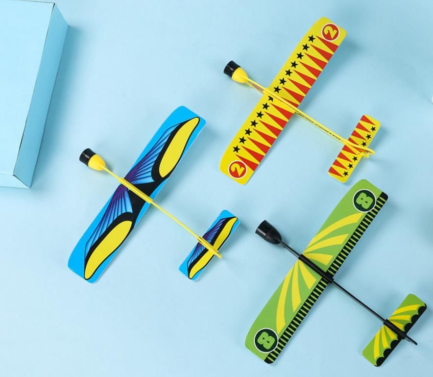Slingshot Airplane Launcher Glider Plane Kit Toy Air Force Arrows ...