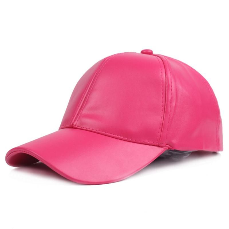 Rose Leather Cap