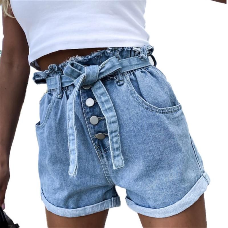 Koop Rollow Hem Denim Shorts Dames Pocket Elastische Hoge Taille Jeans  Shorts Zomer Casual Losse Rechte Been Dames Geschilde Jean Goedkoop |  Snelle Levering En Kwaliteit | Nl.Dhgate