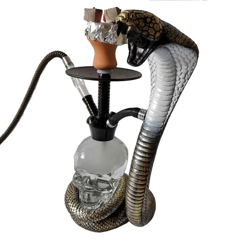 2020 Hookahs Arabian Hookah Full Set Bar With Light Hookah Snake Pipe