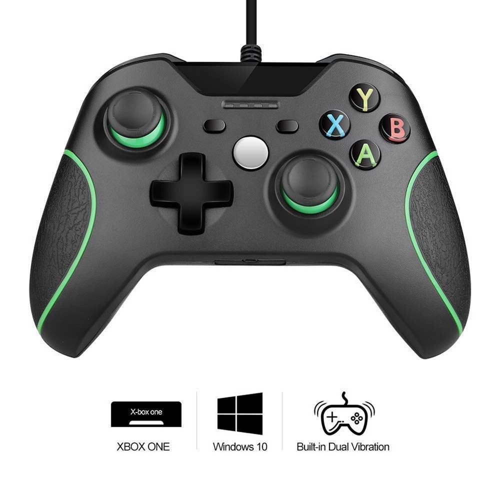 Compre Controlador De Cable Usb Gamepad Para Xbox One Console Joystick Joypad Para Pc Windows 7 8 10 Controlador De Juegos Con Auriculares Jack Y19 A 25 24 Del Mengqiqi10 Es Dhgate Com