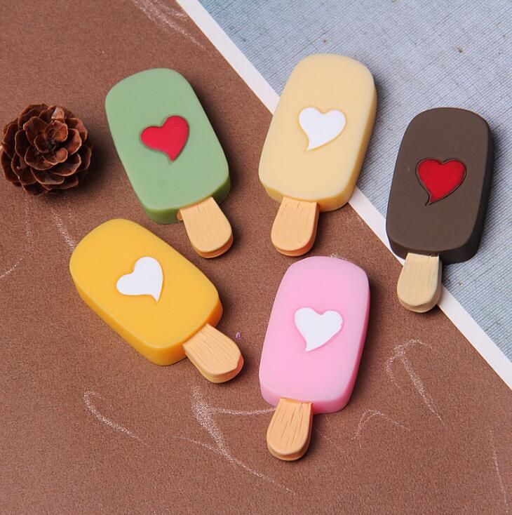 DIY Hokkaido Ice Cream Resin Stickers: Stick On Mobile Phone