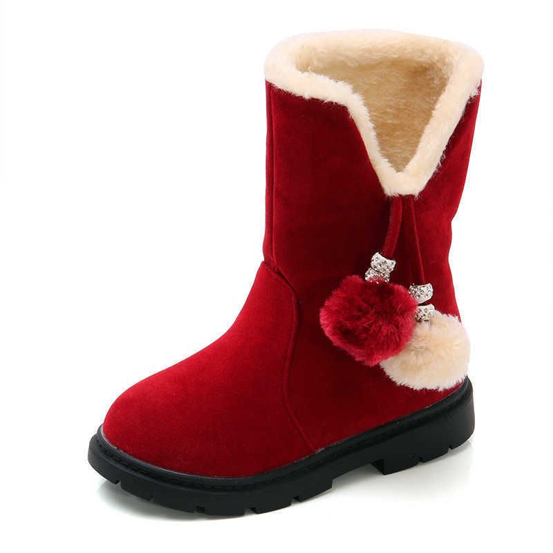 Compra Niñas De Invierno Botas De Nieve De Felpa Talla Cálida 26 37 Kids  Knee Boots High Boots Tassel Ball Baby Girl Princess Zapatos  Antideslizantes STM029 211228 Barato | Entrega Rápida Y Calidad | Es.Dhgate