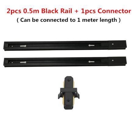 2 stks Black Rail Set