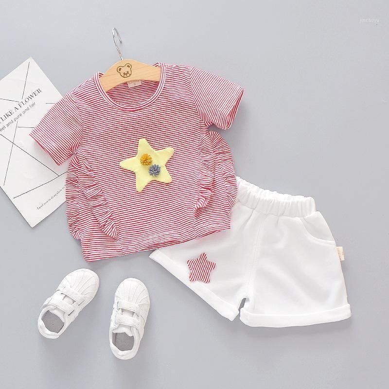 Conjuntos de ropa recién nacidos Pantalones cortos de algodón de Ropa para niñas para niñas