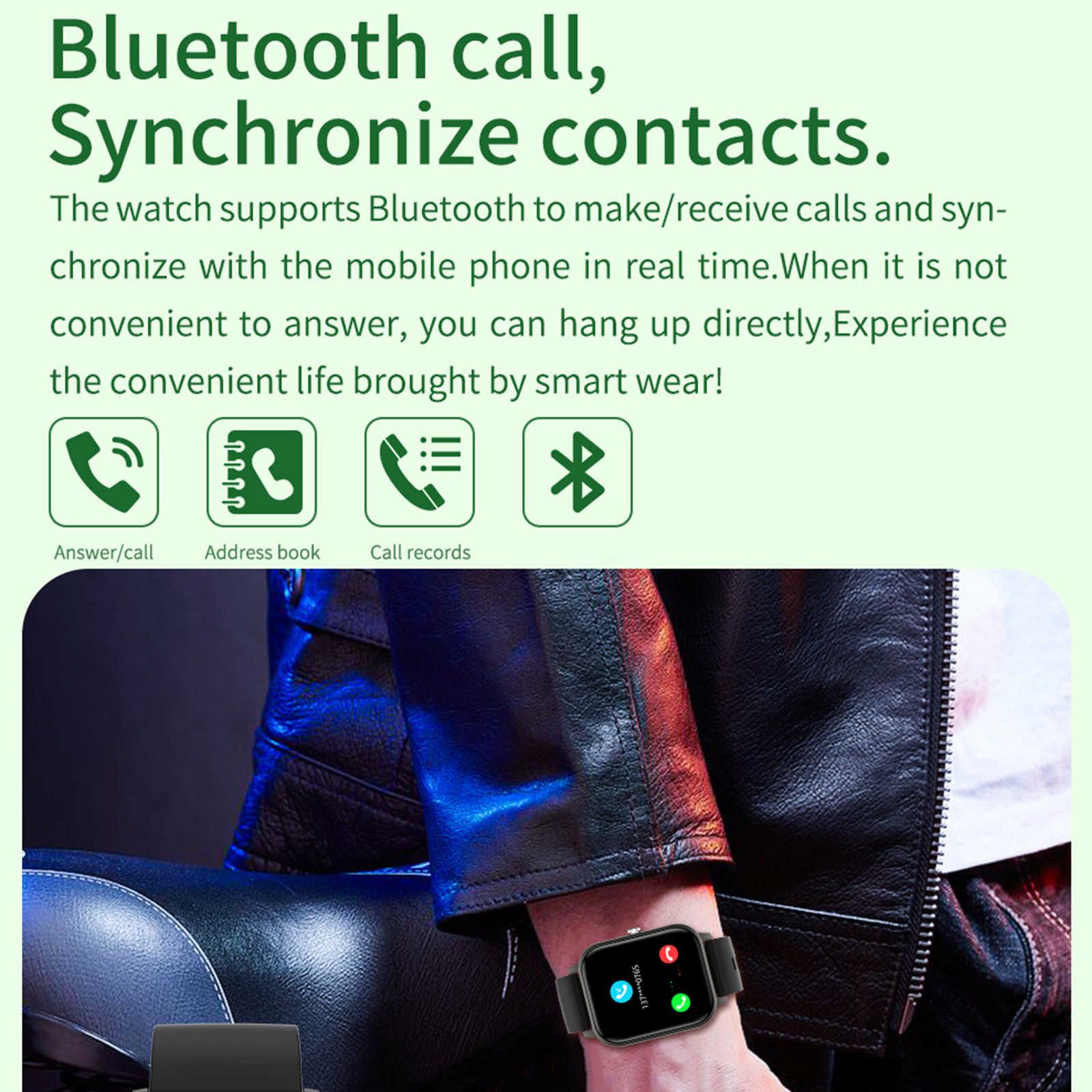 Suministro Al Por Mayor KT50 Hombre Mujer SmartWatch Bluetooth Medición De  La Presión Arterial HEARTBEAT METER SPORT WACH WATCH SMART 2021 De  Goodyuosa, 35,59 € | Es.DHgate.Com