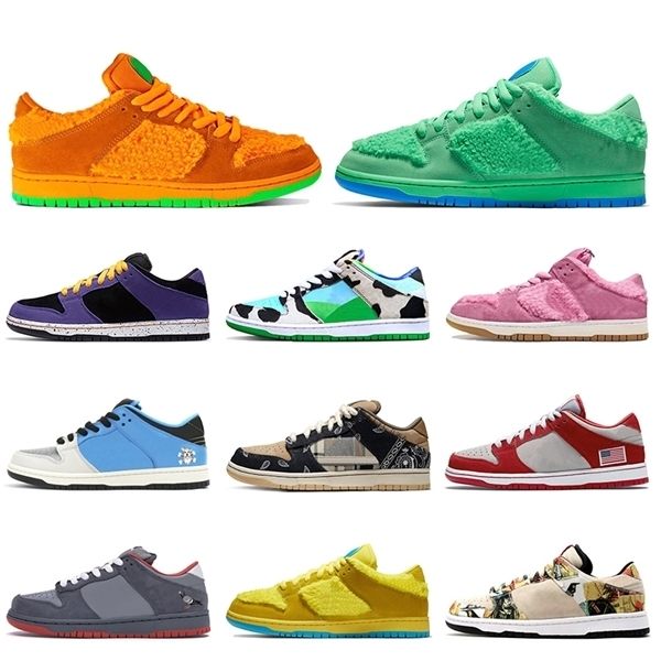 Korting Goedkope Nieuwe Oranje Groene Beren Dunks Lage Sashiko Schoenen  Dames Mens Running Schoenen Chunky Dunky Acg Terra Instant Skate Trainers  Sneakers Uit China |Dhgate