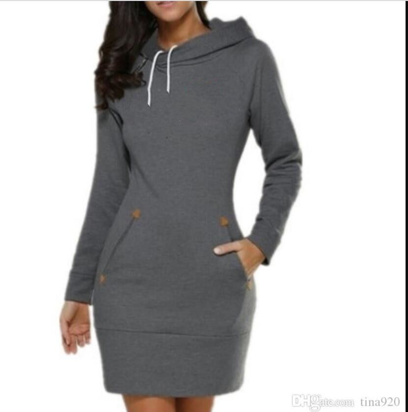 Felpa Con Cappuccio Donna Oversize - Inverno Sportiva E Calda Con Tasche