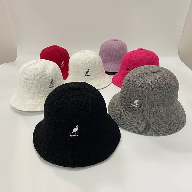 Kangol Faux Fur Casual Gorro Estilo Pescador para Hombre