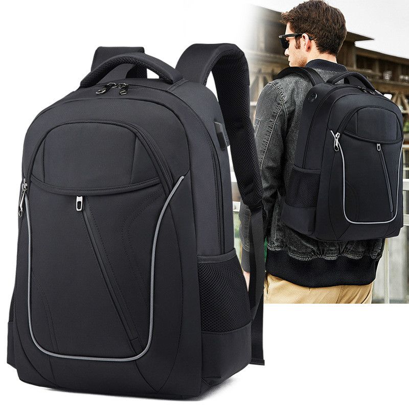 17 Inch Laptop Backpack For Men Water Repellent Functional Rucksack ...