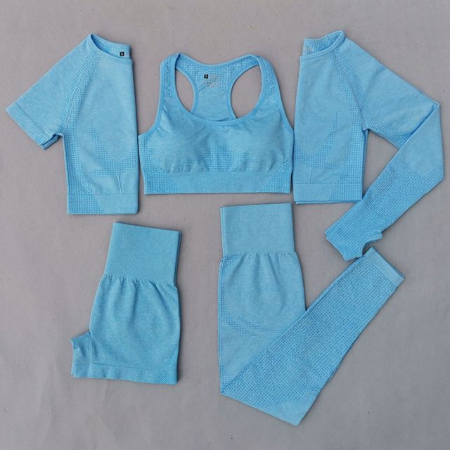 Sky Blue 5 PCs Set