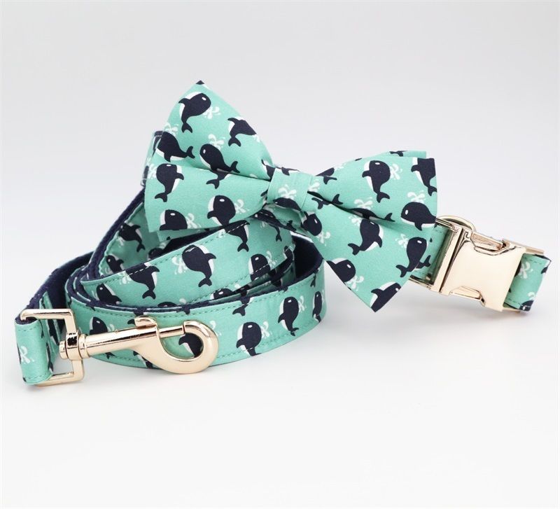 collar bow leash