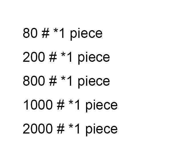 5 stuks Diamond Sto-150x20x5mm3