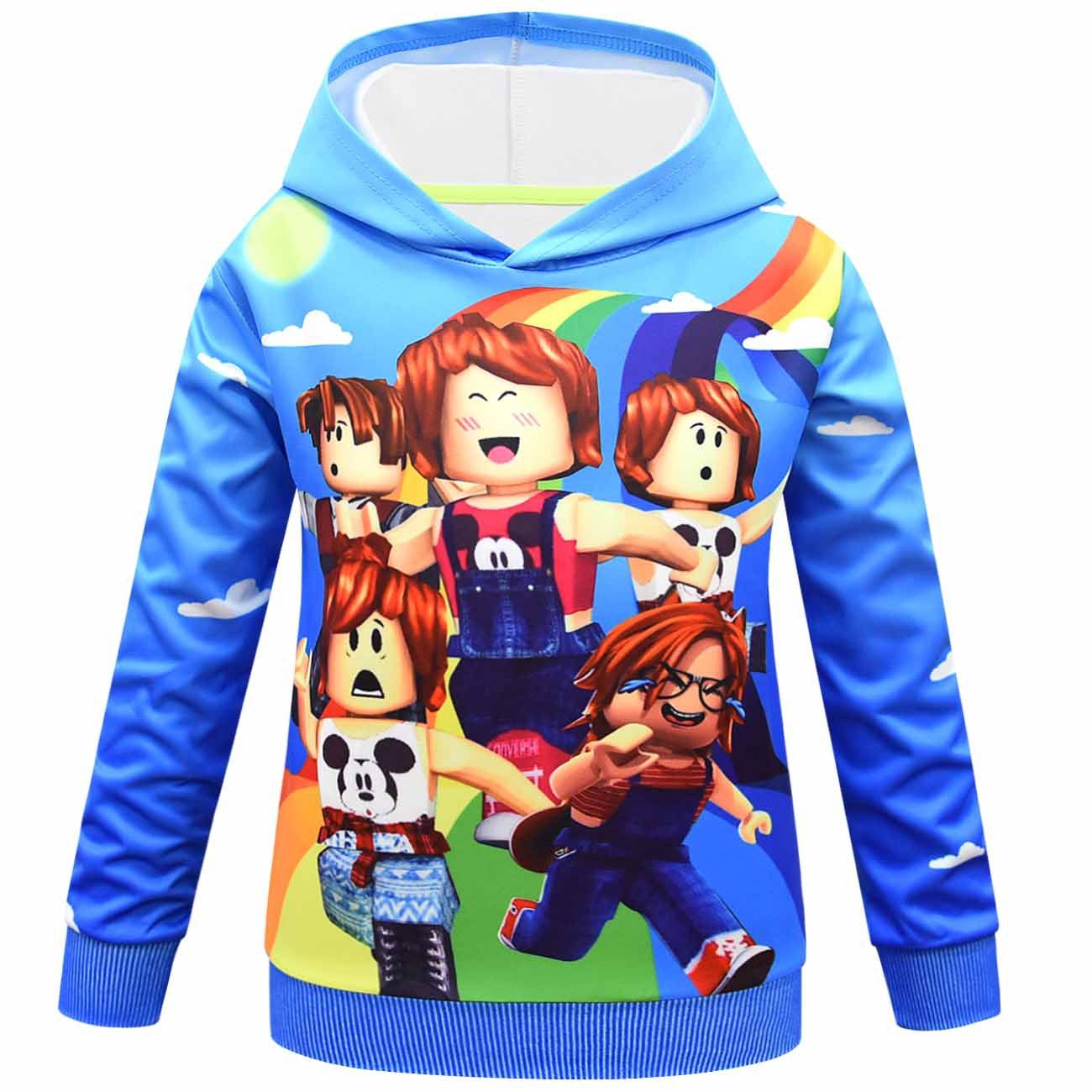 Rennen Comorama over ROBLOX jongens hoodie kinderen nieuwe mode festival youtobe game jas jeugd ademende kleding meisjes lange mouw Rennen Comorama over ROBLOX jongens hoodie kinderen nieuwe mode festival youtobe game jas jeugd ademende kleding meisjes lange mouw