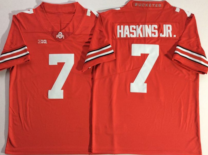 7 Dwayne Haskins Jr Red Jersey