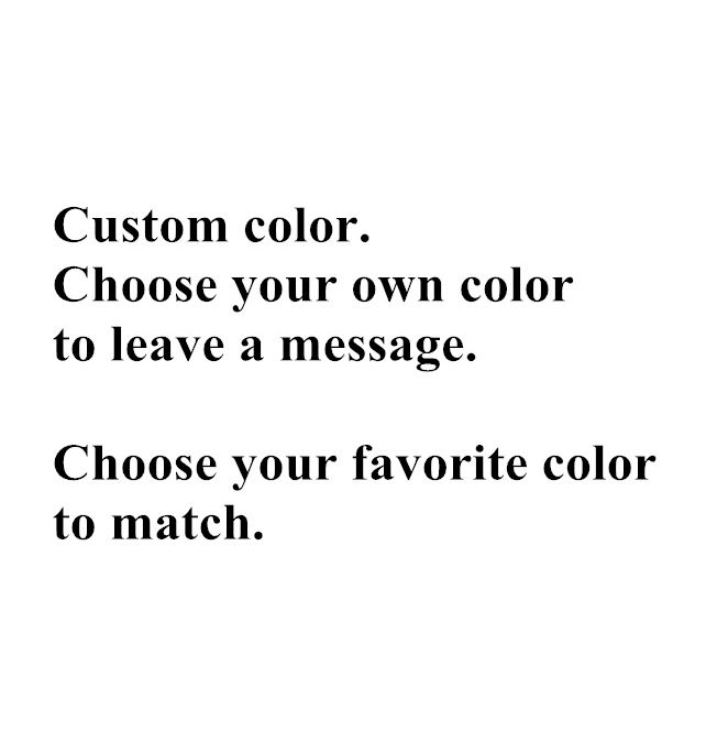 benutzerdefinierte Farbe (3 Paare)