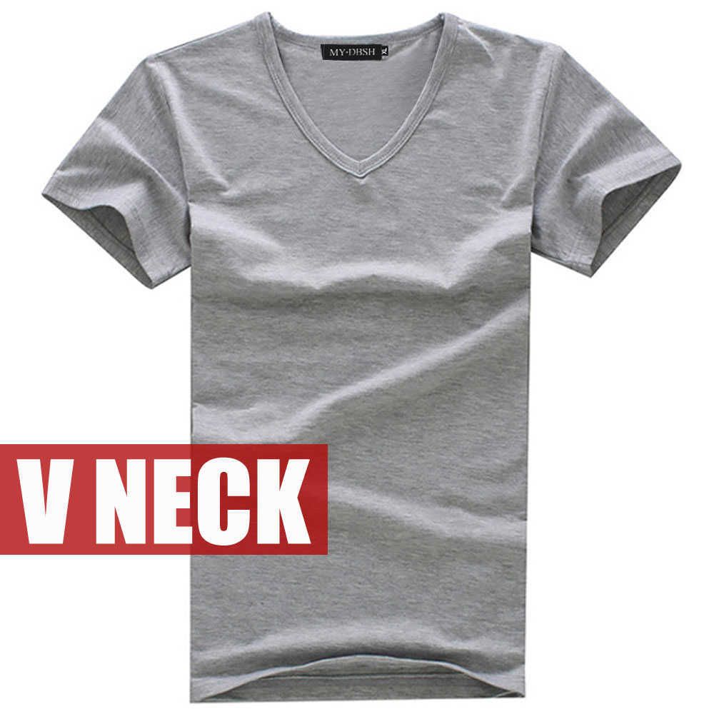 V Neck Pale grigio