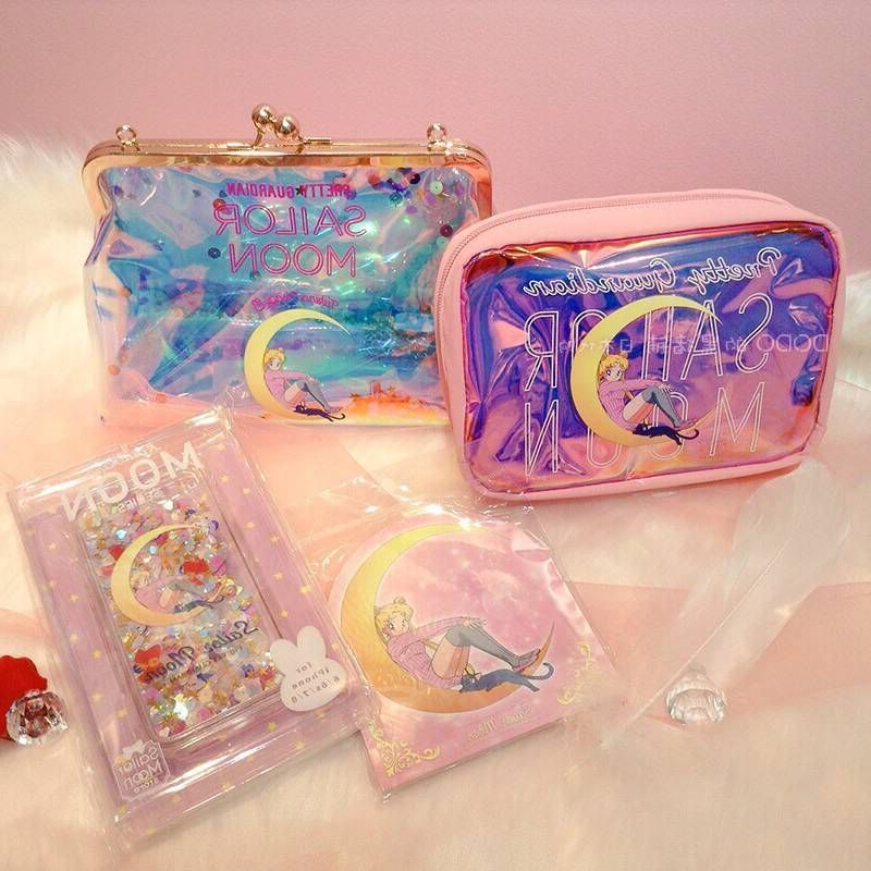 Sailor Moon Hologram Cosmetic bag Shoulder Bag - Kuru Store