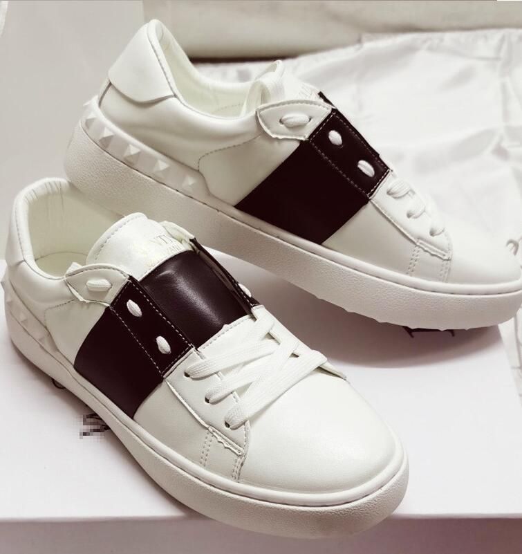 Acquistare Plus Size 42 43 44 Brand Di Lusso Scarpe Bianche Uomo Lace Up  Casual Tenis Sneakers Coppia Scarpe Da Uomo Donne Zapatillas Hombre  Economico | Consegna Veloce E Qualità | It.Dhgate
