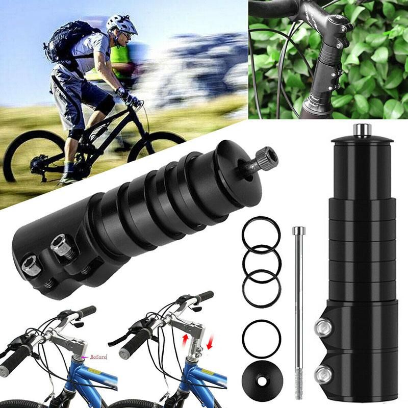 MTB Bike bicicleta manillar tenedor caña extender Riser para bicicletas de carretera bicicletas de montaña 