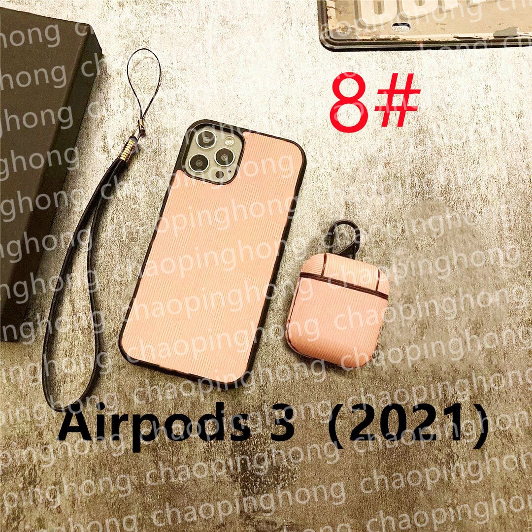 8#[g] różowy litera Airpods 3 (2021)