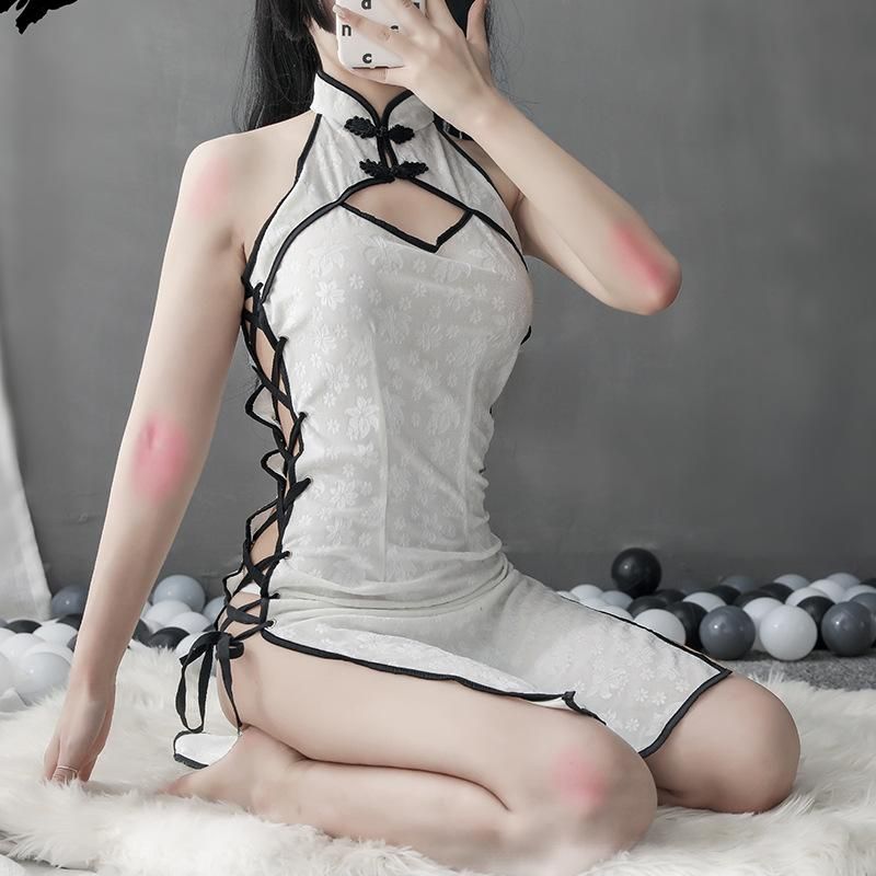 Bras Sets Sexy Uniform Japanese Anime Lingerie For Women Cheongsam Cosplay  Play Porno Outfit Chinese Style Traditional Mini Dress From Jiakeke, $20.85  | DHgate.Com