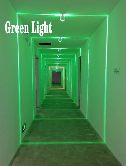緑色の光
